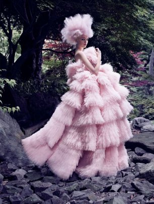 Экстравагантное платье невесты