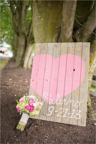 Фотозона из дерева