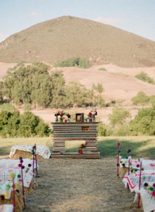 Декор места бракосочетания