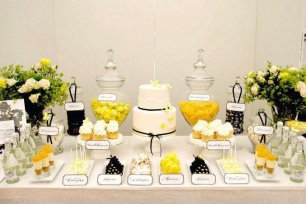 Сладкий стол на свадьбе