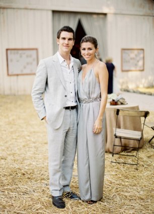 Однотонные образы молодоженов