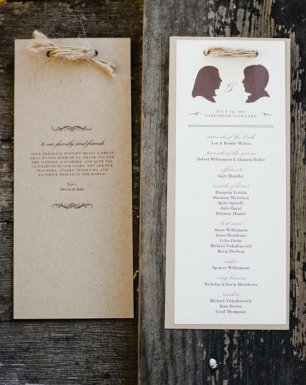 Приглашения на плотной бумаге