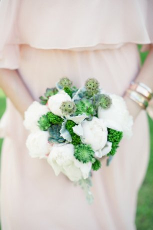 Необычный букет подружки невесты