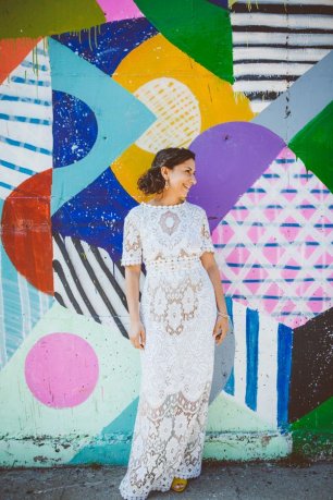 Платье невесты из кружева