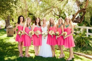 Подружки невесты, свадебная фотосессия