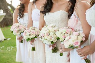 Букеты подружек невесты