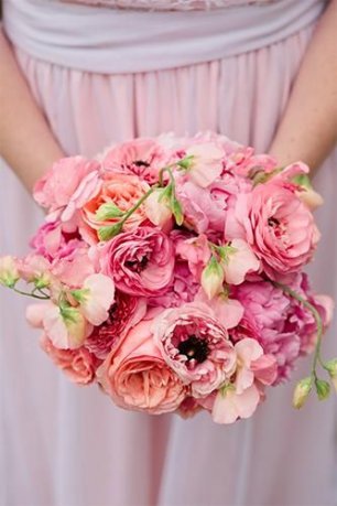 Нежный букет подружки невесты