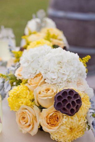 Необычный букет невесты