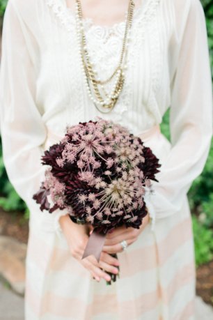 Необычный букет невесты