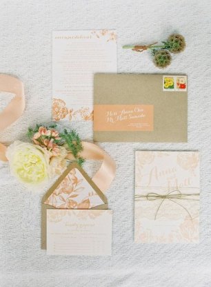 Приглашения с акварельными рисунками