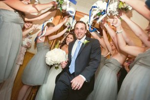 Приветственные ленты, Жених и невеста