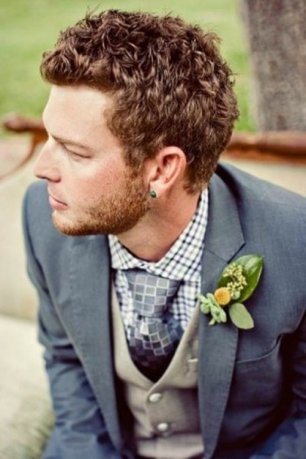 Жених, Костюм жениха, Бутоньерка