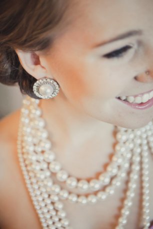 Бусы - украшение невесты