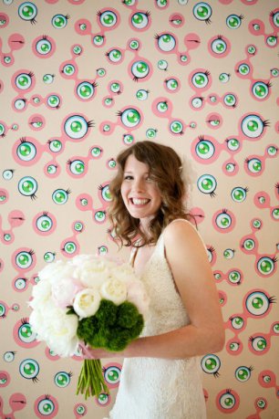 Невеста с букетом