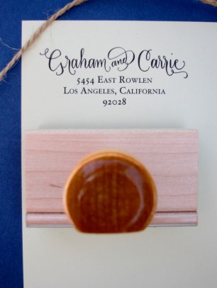 Приглашение со штампом