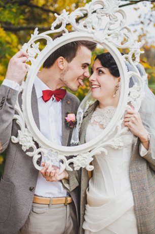 Осенняя свадьба, фотосессия