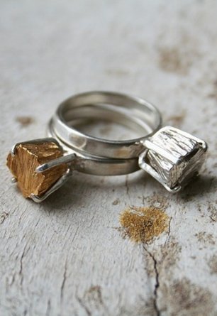 Кольца с камнями необычной огранки