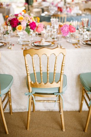 Декор стульев, Оформление стола