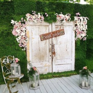 Интересное оформление фотозоны