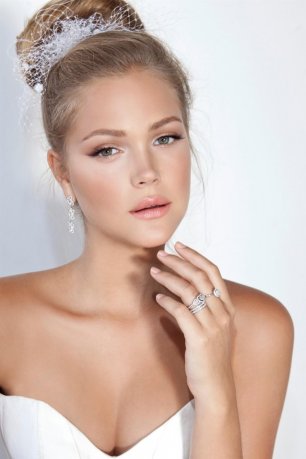 Нежный макияж невесты
