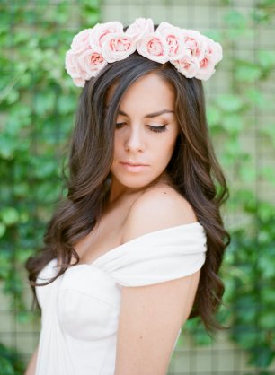 Ободок из цветов