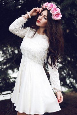 Ободок из роз