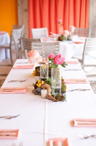 Свадебный стол, Оформление стола