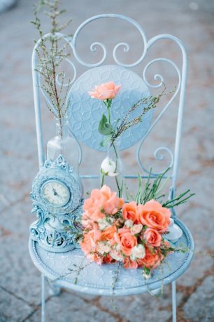 Декор стульев, Цветы в декоре