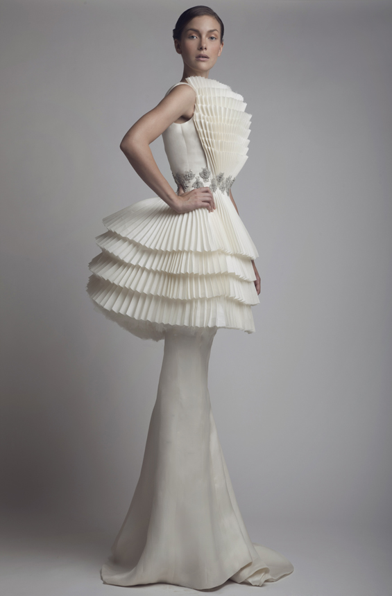 Оригинальное платье невесты от модного бренда ASHI Studio