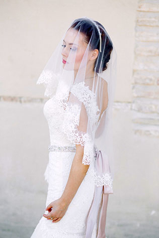 Образ невесты. Свадьба в испанском замке