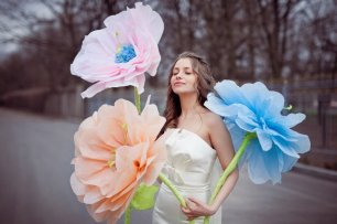 Детали фоосессии, Платье невесты