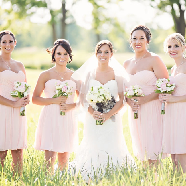Подружки невесты, Платье невесты, Платья подружек невесты, Свадебная фотосессия