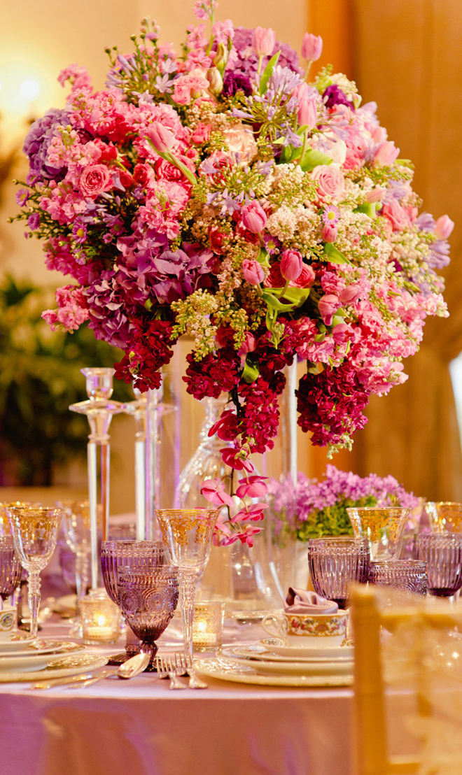 Оформление стола, цветы в декоре