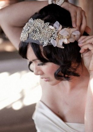 Украшение для прически в стиле «винтаж»