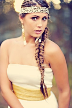 Образ невесты в богемном стиле