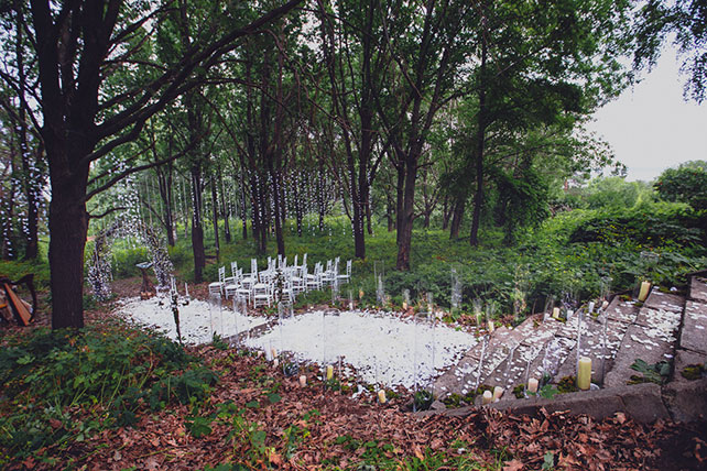 Эльфийская свадьба, место церемонии в лесу