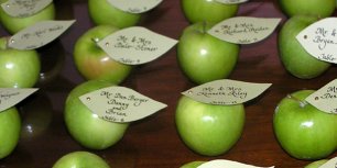 Рассадка гостей, Рассадочные карточки