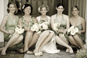 Подружки невесты, Свадебная фотосессия
