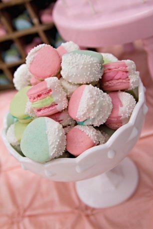 Глазированные макаруны