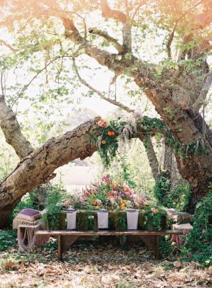 Растительность на свадьбе