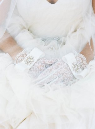 Ажурные перчатки