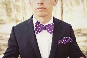 Бутоньерка жениха, Галстук бабочка