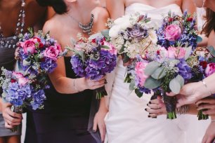 Букеты подружек невесты