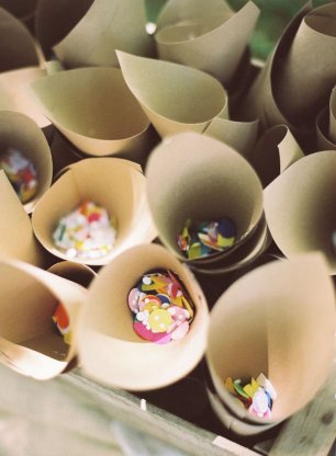 Конфетти на свадьбу