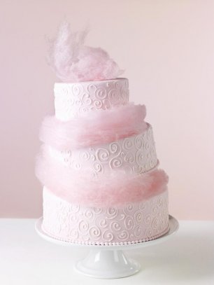 Торт с сахарной ватой