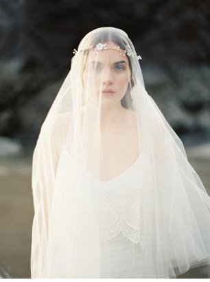 Тонкая классическая фата