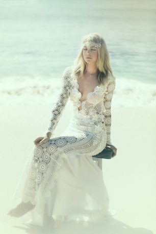 Кружевное платье на свадьбу