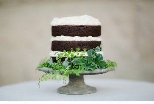 Торт украшенный растительностью