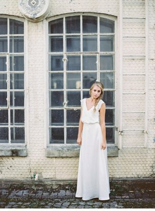 Платье невесты в стиле «рустик»