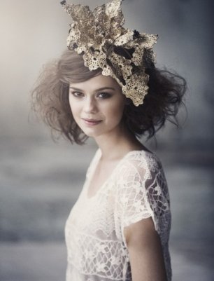 Макияж и прическа невесты - креатив